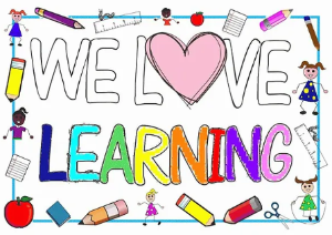We love learning