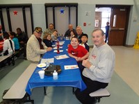 Group of Veterans and their students