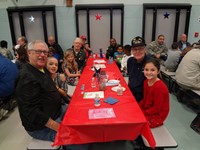 Group of Veterans and their students