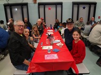 Group of Veterans and their students