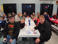 Group photo of Veterans and their Students