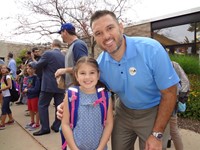 Photo of Father with Student