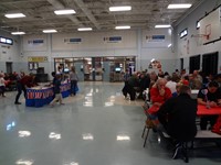 Veterans Celebration in Cafeteria