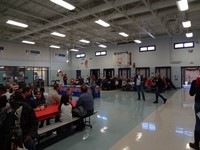 Veterans Celebration in Cafeteria