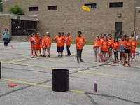 Field Day Students playing games