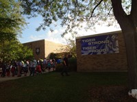 People walking in Father's Walk