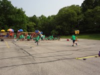 Students at Field Day