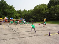 Students at Field Day