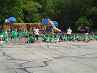 Students at Field Day