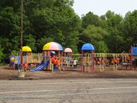 Students at Field Day