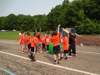 Students at Field Day