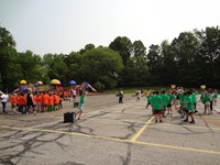 Students at Field Day