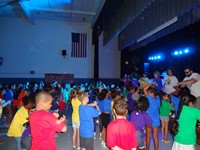 Students at Dance party
