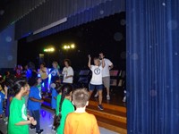 Students at Dance party