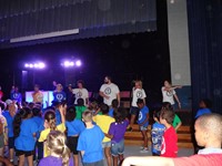 Students at Dance party