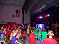 Students at Dance Party