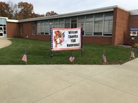 sign which says Wilcox Thanks you veterans