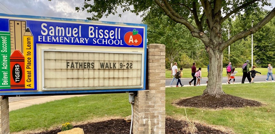 Samuel Bissell Elementary School Fathers Walk