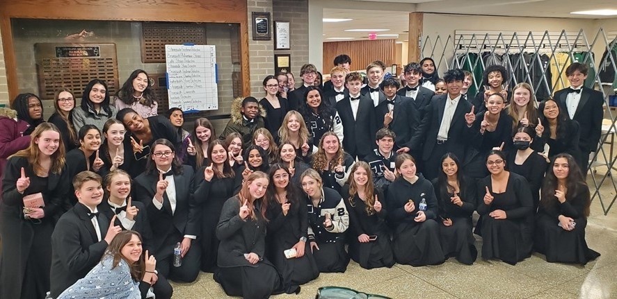 orchestra students and directors