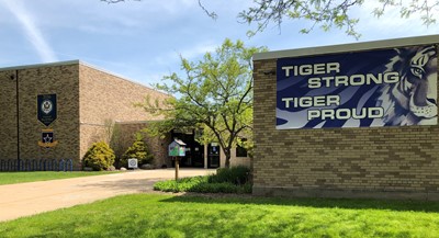 Samuel Bissell Elementary School entrance